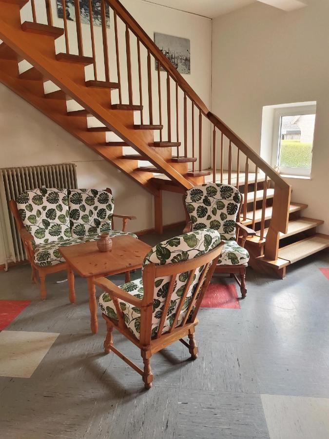 Ferienwohnung Alte Schule Ruhwarden Esterno foto